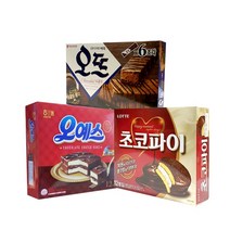 오예스+롯데초코파이+오뜨쇼콜라-사무실 간식 세트A