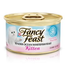 팬시피스트 키튼 텐더 흰살생선 고양이 주식캔, Fish/생선, 85g, 2개