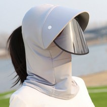 얍플레이 버드 자외선차단 마스크 썬캡 360도 햇빛차단