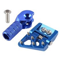 Nice 브레이크 페달 플레이트 시프트 레버 팁 Husqvarna 125 200 250 300 350 400 450 501 FE TE i TX FX T, 11 Blue kit 2