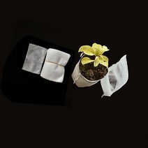 식물 모종 묘목 재배 부직포 가방 100P, 4개