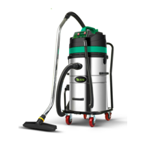 산업용 잔수 처리기 바닥 먼지제거 건식 습식 청소기, 70L 어스 브러시형 + 핸디형