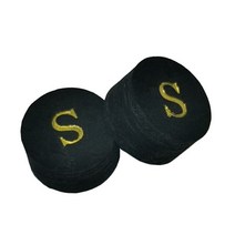 당구큐 다이 그립 공 큐대 당구책 11mm/14mm 일본식 당구 큐 팁 품질 풀 피그스킨 큐 팁 9 겹 스누커 큐, 01 S_02 14mm