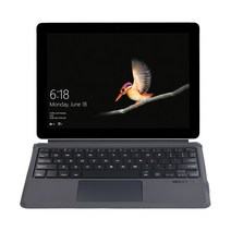 Microsoft Surface Go 3 2 용 무선 키보드 터치 패드 충전식 배터리가 있는 블루투스 태블릿 컴퓨터, [02] Surface Go 2