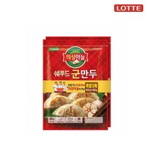 롯데 쉐푸드 의성마늘군만두 400g*2 4개, 단품