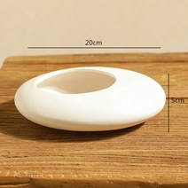 솥밥냄비 무쇠 주물 냄비 무쇠주물팬 중국 스타일 꽃병 블랙 화이트 조약돌 변형 꽃꽂이 액세서리 모던, 01 20x5cm