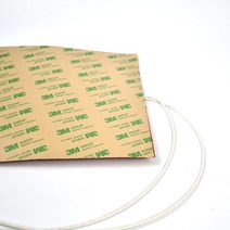 발열판 usb 발 발열패드 5V 12V 24V 36V 48V 110V 220V 380V 실리콘 난방 패드 광장 고무 열 매트 온수 침, 13 300x200mm_06 5V