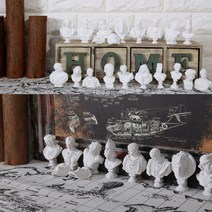 플리즈겟 소묘드로잉연습 미니석고조각상, 03번