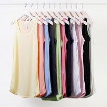 빅사이즈사랑해요 0019L105 심플 롱 망고 나시 IN