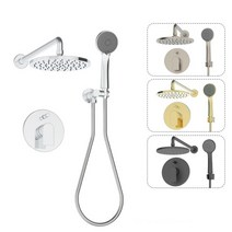 매립형 해바라기 샤워기 레인샤워기 샤워 수전 4종 TFB5700B, TF-B5700B.B 블랙