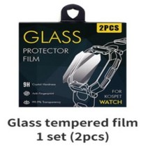 스마트워치 KOSPET 탱크 M1 군용 여성용 전자 피트니스 5ATM IP69K 방수 블루투스, 2.Steel film