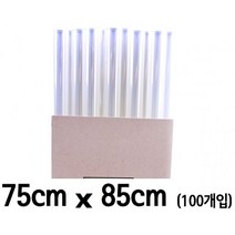 코코 투명무지말이 800w.83cmX75cm.100개, 쿠팡 본상품선택