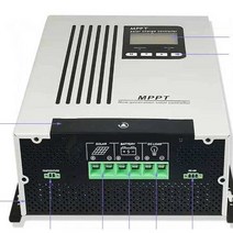 MPPT 태양열 컨트롤러 태양열 발전기 충전기 조절기, 60A(12V-48V 범용)