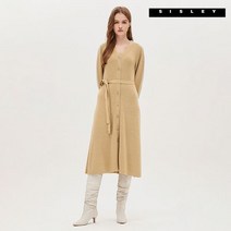 시슬리 브이넥 가디건형 롱원피스 SAKO01041-LK