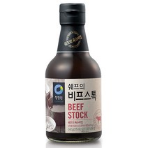 청정원 쉐프의비프스톡 340gx2개, 2개, 340g