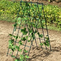 A자 모양 식물 지주대 120cm 울타리 지지대 텃밭 정원 오이 호박 장미, 높이, 소형 120cm 일자(1개)