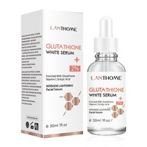 세럼30ml Glutathione Face Serum Whitening Brighten Reduce Fine Lines Moisturizing Vitamin C Kojic Ac, 01 30ml