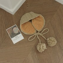 니트 귀도리/귀여운털귀마개/귀마개/귀도리/겨울 방울