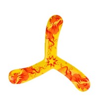 부메랑 돌아오는 원반 1pc 야외 스포츠 비행 antistress 들을위한 세 잎 재미있는 대화 형 게임 frisbees 퍼즐 fidget 장난감, 노란색, 노란색