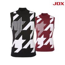 [JDX] 여성 하운드 투스 방풍 베스트 2종 택1(X2RWSVW62)