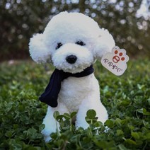 진짜같은 강아지 인형 비숑 프리제 23cm 30cm 50cm 리얼 강아지모형, 8