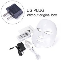LED 마스크 고주파 피부 마사지기 한국어 7 색 led 페이셜 페이스 스킨 케어 뷰티 광자 치료 light skin rejuvenation facial pdt, 협력사, 우리 플러그