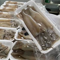 [엄지척농산물] 자연산 손질 통 오징어 130g x 10마리(총 5팩 1팩당 2마리 포장), 5개