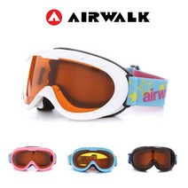 AW-607 유아동 스키고글 보드고글 4-9세추천, 블랙