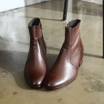 티투알 7cm키높이 수제 구두 부츠 야누스 B32 브라운 블랙