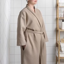 이케아 BJALVEN 비엘벤 고급 샤워 목욕 가운 사이즈, 화이트 S-M