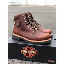 싼타팡 할리데이비슨 워커 부츠 남녀공용 오토바이 슈즈 Harley Davidson, 270MM