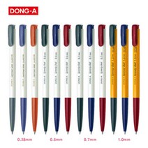 [동아] 애니볼 501 0.5mm 1자루 색상선택 - 유성볼펜, 흑색, 1개