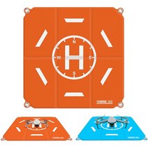 일본직발송 2. STARTRC 50CM 랜딩 패드 하드 케이스 주차 접이식 쾌속 접는 드론 주차 파트 표리 양용 상, ONE SIZE_One Color, One Color, 상세 설명 참조0