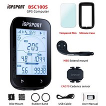 즈위프트 케이던스 센서 쯔위프트 속도 IGPSPORTBSC100S BSC200 bluetooth 5.0ant 스포츠 사이클 컴퓨터 스피드 심박수 작동, 100S Group A 2
