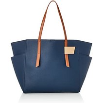 ampchouette 여성용 심플한 투톤 숄더백 samantha and shuet