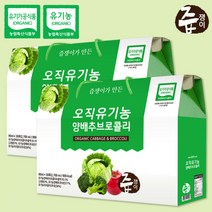 즙쟁이 오직유기농 양배추브로콜리즙 2박스 (60포), 단품