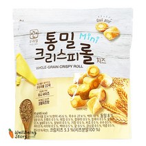 우리밀 통밀 크리스피롤 미니 자색고구마 90g 1봉 핑거푸드 건강간식 어린이간식 22곡