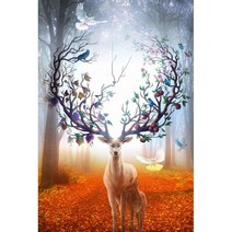 1000피스퍼즐 명화퍼즐 3d입체퍼즐 원피스퍼즐 퍼즐10000피스 입체퍼즐 공룡퍼즐, 다크 블루 플록스 1000정, 단일사이즈