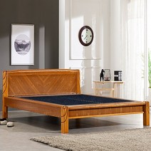 현대의료기 [전국무료배송] 1099Q 퀸 게르마늄 돌침대, 브라운