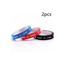 탁구 라켓 보호 스폰지 테이프 액세서리 2 조각 Anti-collision프로 tector Tiger Whip Strap, 2PC red