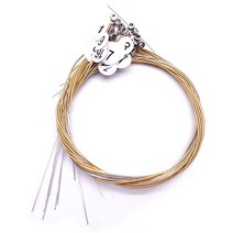Liyafy Lyre Harp 소형 하프 뮤지컬 스트링 악기 골드 100피스 황동 할로우 리벳 세트 바이오더, String Pin Nails
