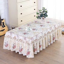 의자커버 1996# 식탁보 다소미얼 Z, 행복꽃-카멜[레이스]