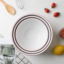 다용도 마인 법랑 믹싱볼 3size, 마인법랑믹싱볼(대24cm)