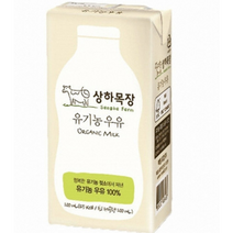상하목장 유기농 우유, 6개, 200ml