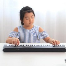 교육용피아노 연습용미니피아노 61단추 키즈 일렉트로닉 크로스오버 피아노 유교 음악, 01 54키 BF5438 블랙 USB 케이블