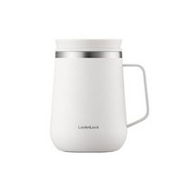 락앤락 메트로 보온보냉 머그, 아이보리, 400ml