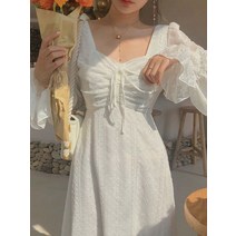 2023 써스데이 아일랜드 하라주쿠 스타일 원피스 빈티지 요정 드레스 우아한 디자이너 쉬폰 드레스