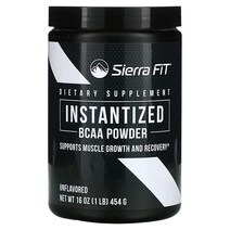 Sierra Fit 시에라핏 인스턴트 BCAA 아미노산 류신 이소류신 파우더 분말 무향 454g x 1통