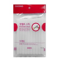 오공 핫멜트스틱 11mm 10개입