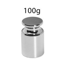 홈 도구 무게 측정 교정 도구 크롬 도금 저울 분동 세트 정확한 교정 세트, 100g, 100g, 100g
